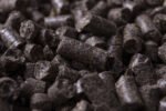 Geröstete schwarze Pellets, eine tonne palette 66 Säcke à 15 kg