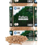 GME Holz Natürliche Kiefer Granulat, palette von 77 Taschen von 15 kg, ENplus A1 zertifiziert, hohe Energie Effizienz für Heizung – Bild 2